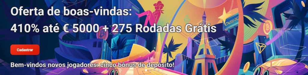 Pacote de Bônus de Boas-Vindas - Vegascoin Casino