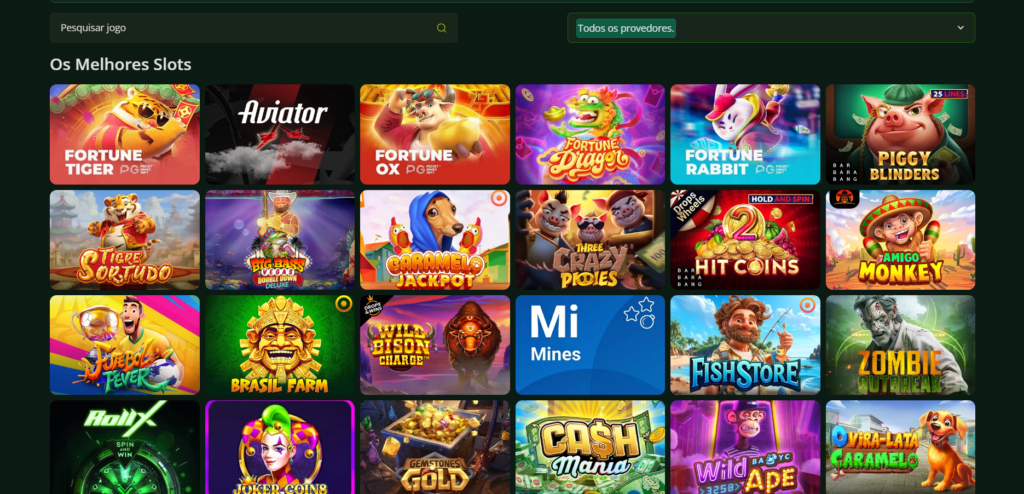 Seção de Jogos de Caça-Níqueis - Segurobet Casino