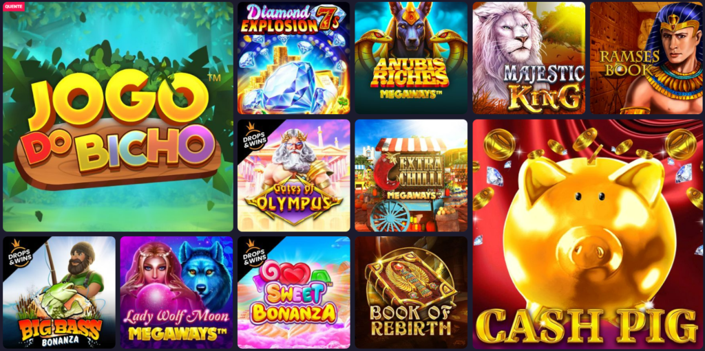 Seção de Jogos de Caça-Níqueis - Thrillsy Casino