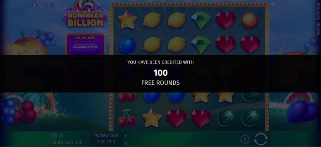 Coins Game Casino 100 Rodadas Grátis Sem Depósito